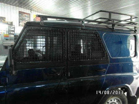Защита задних боковых окон УАЗ 469, Хантер, Барс
